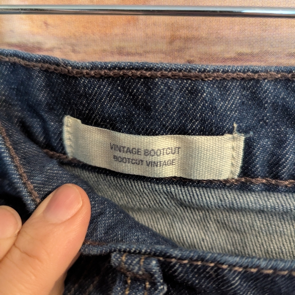 NWOT, Universal Thread Blue Relaxed Jeans Size 10 Inseam 31 - Picture 5 of 5